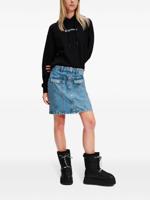 Karl Lagerfeld Jeans  denim mini skirt - Image 3