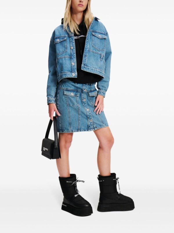 Karl Lagerfeld Jeans  denim mini skirt - Image 2