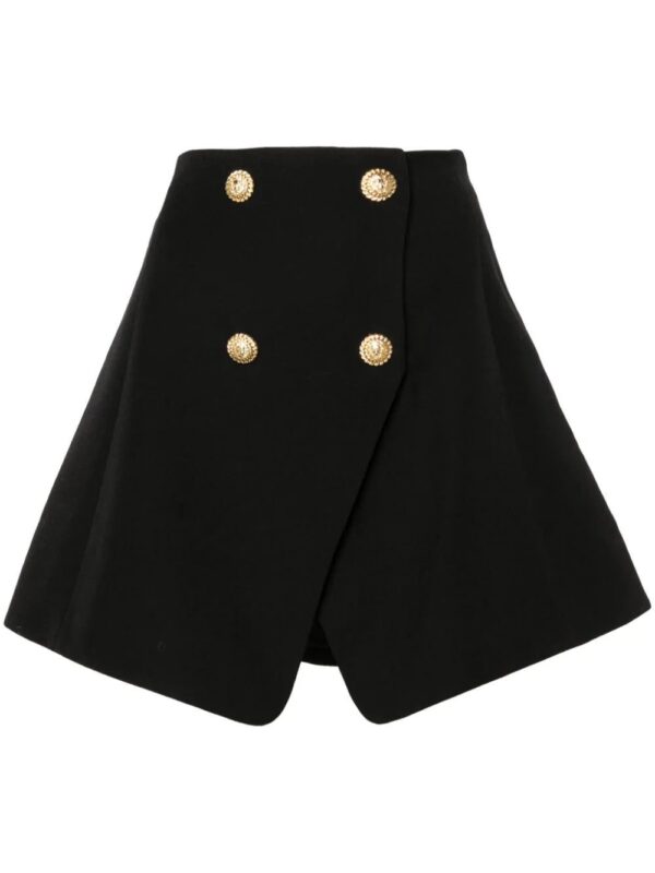 Balmain  virgin wool mini skirt