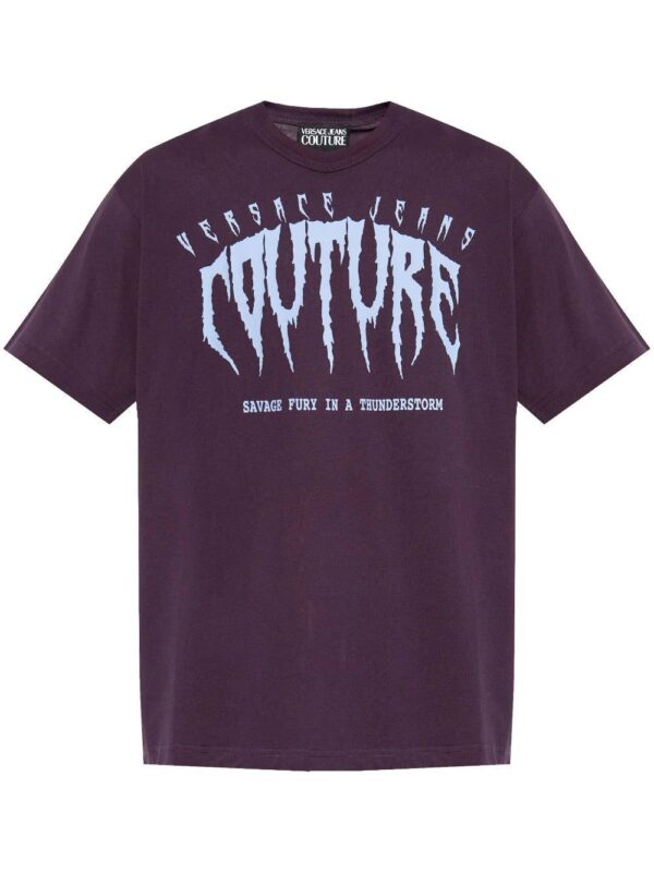 Versace Jeans Couture  graphic logo T-shirt