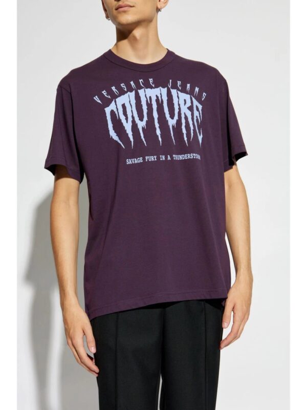 Versace Jeans Couture  graphic logo T-shirt - Image 3