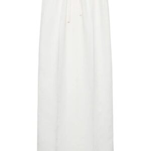 Prada  logo-embroidered skirt