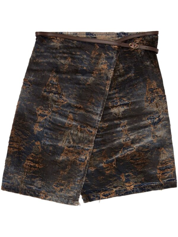 Diesel  De-Lem-Fsf denim miniskirt