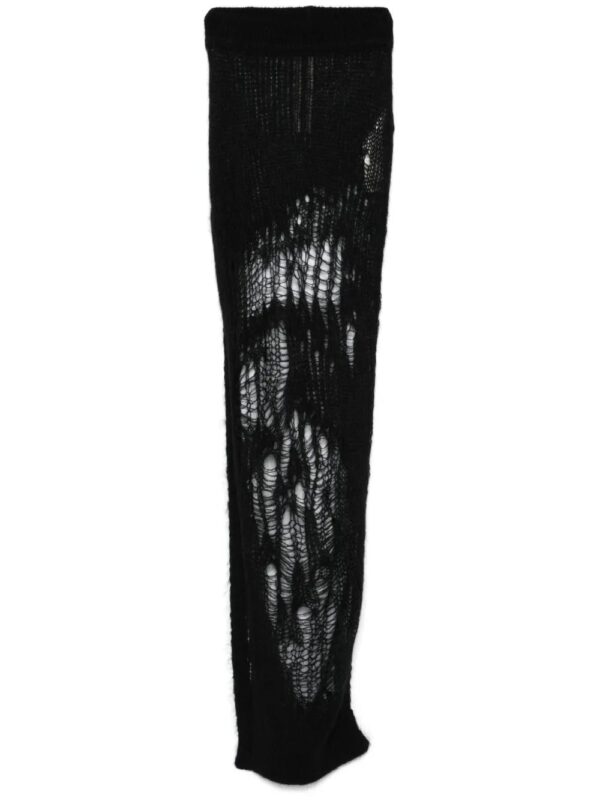 Rick Owens  Spider Ziggy maxi skirt