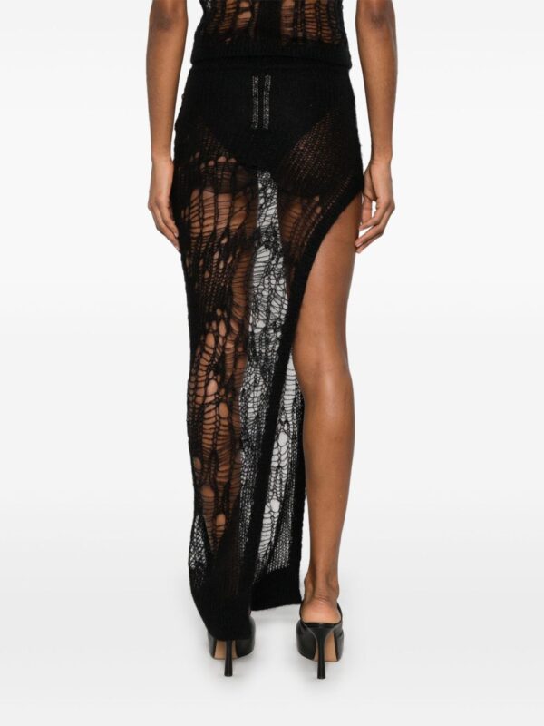 Rick Owens  Spider Ziggy maxi skirt - Image 4