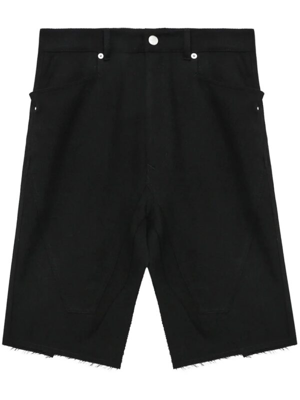Rick Owens  raw-cut midi skirt