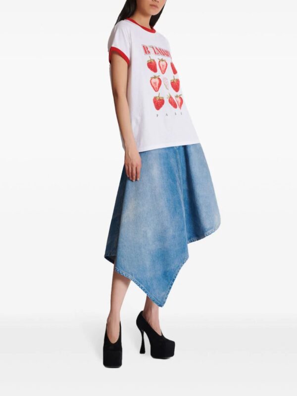 Balmain  strawberry print T-shirt - Image 3