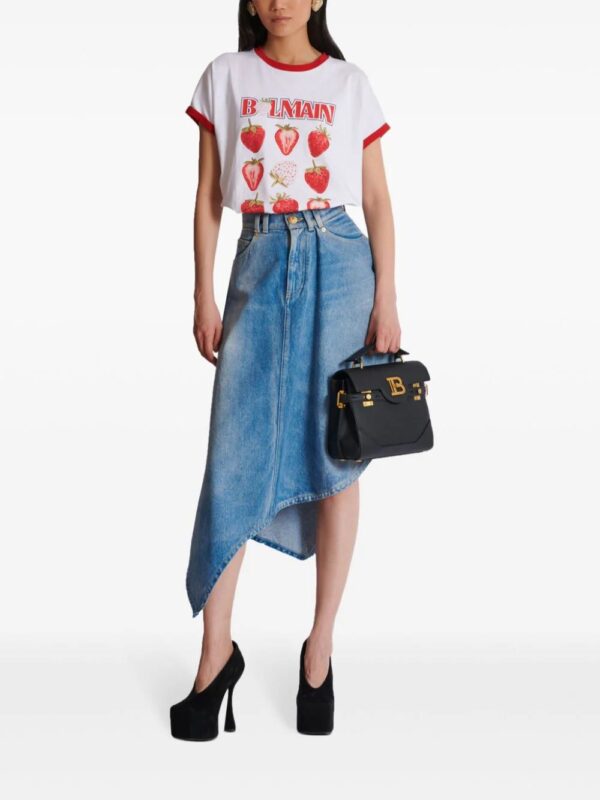 Balmain  strawberry print T-shirt - Image 2