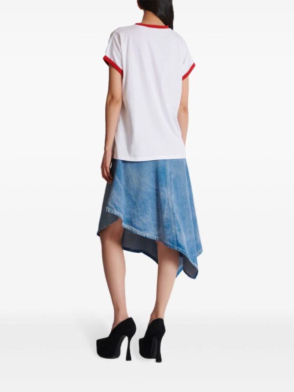 Balmain  strawberry print T-shirt - Image 4