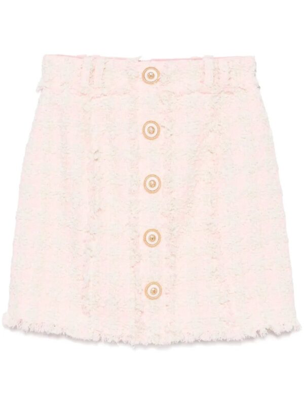 Balmain  tweed mini skirt