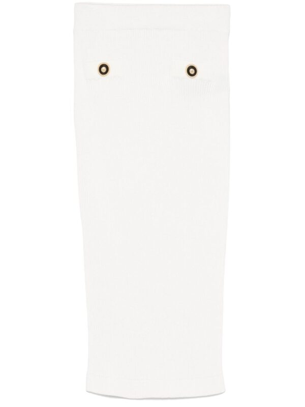Balmain  ribbed midi skirt