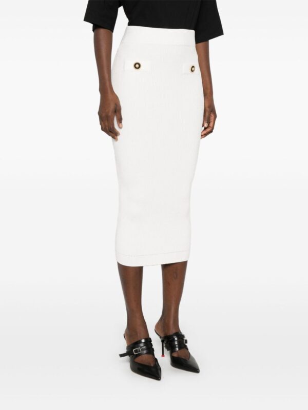 Balmain  ribbed midi skirt - Image 3