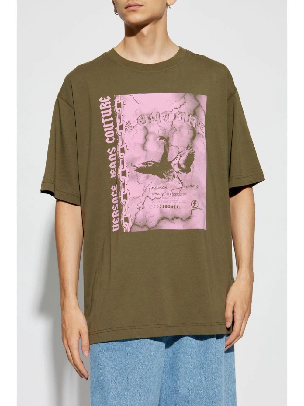 Versace Jeans Couture graphic-print T-shirt - Image 3