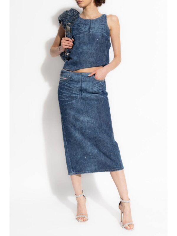 Diesel  De-Pra-S3 midi skirt - Image 2