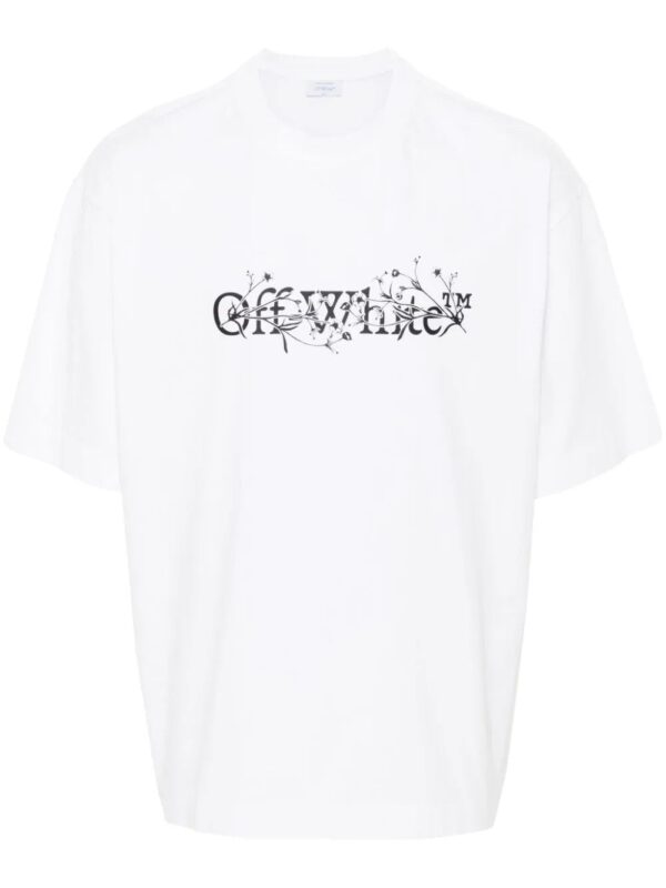 Off-White  Bookish Flower Skate T-shirt
