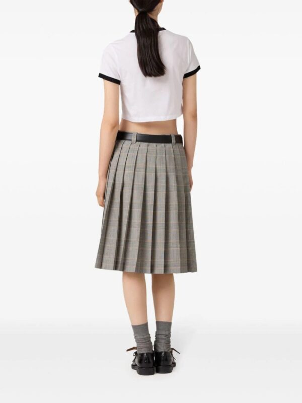 Miu Miu  logo-print T-shirt - Image 3