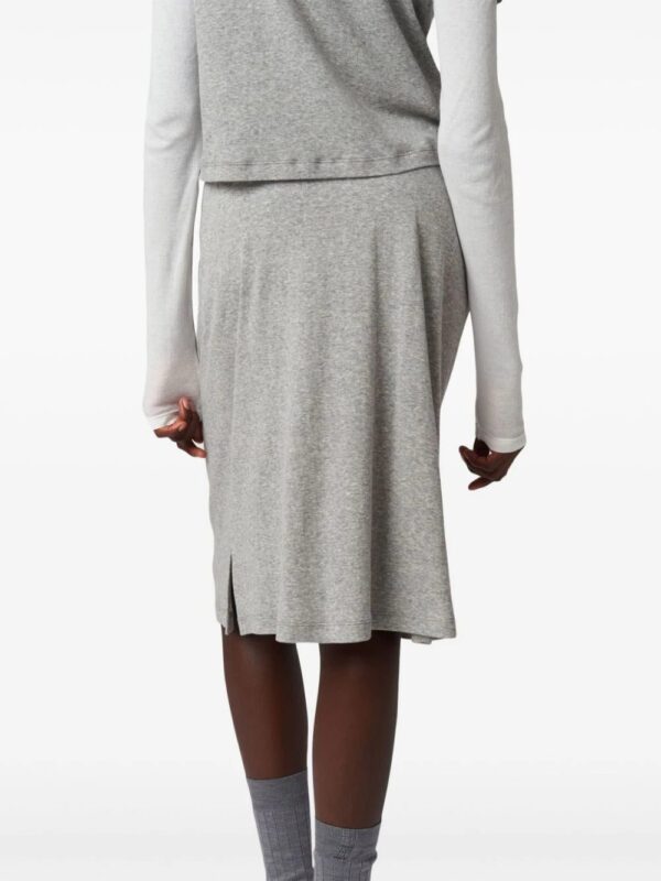 Miu Miu  Ribbed jersey skirt - Image 3