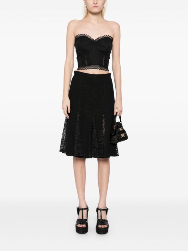 Dolce & Gabbana  lace-trim skirt - Image 2