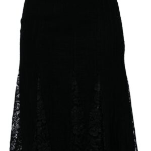 Dolce & Gabbana  lace-trim skirt