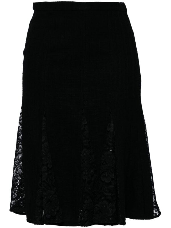 Dolce & Gabbana  lace-trim skirt