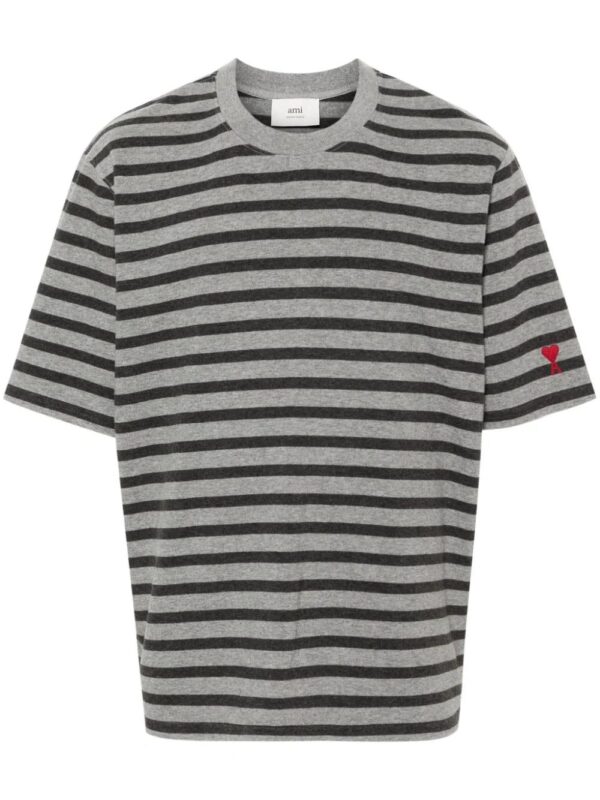 AMI Paris  striped T-shirt