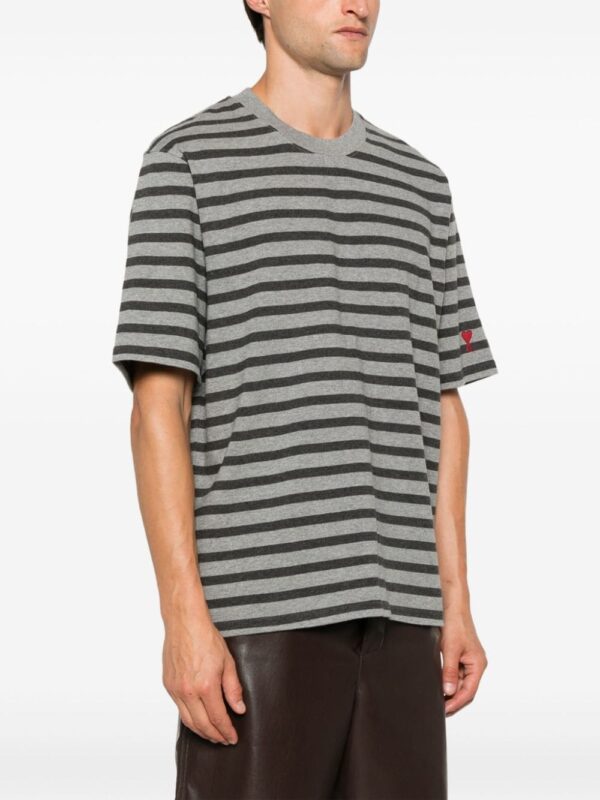 AMI Paris  striped T-shirt - Image 4