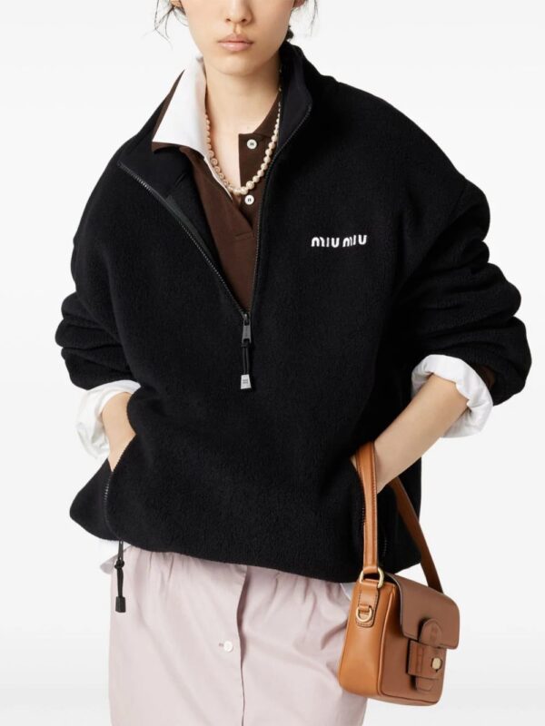 Miu Miu  fleece sweatshirt - Image 2
