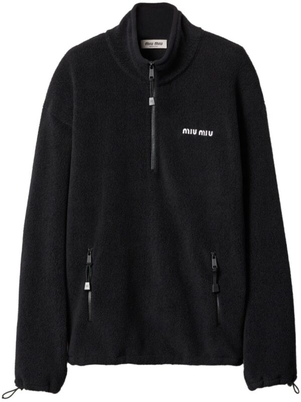 Miu Miu  fleece sweatshirt