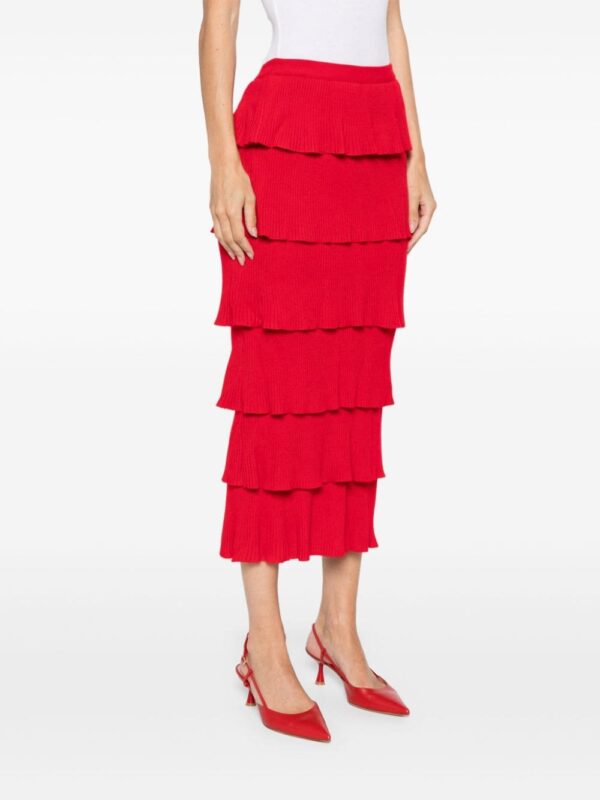 Moschino  tiered midi skirt - Image 3