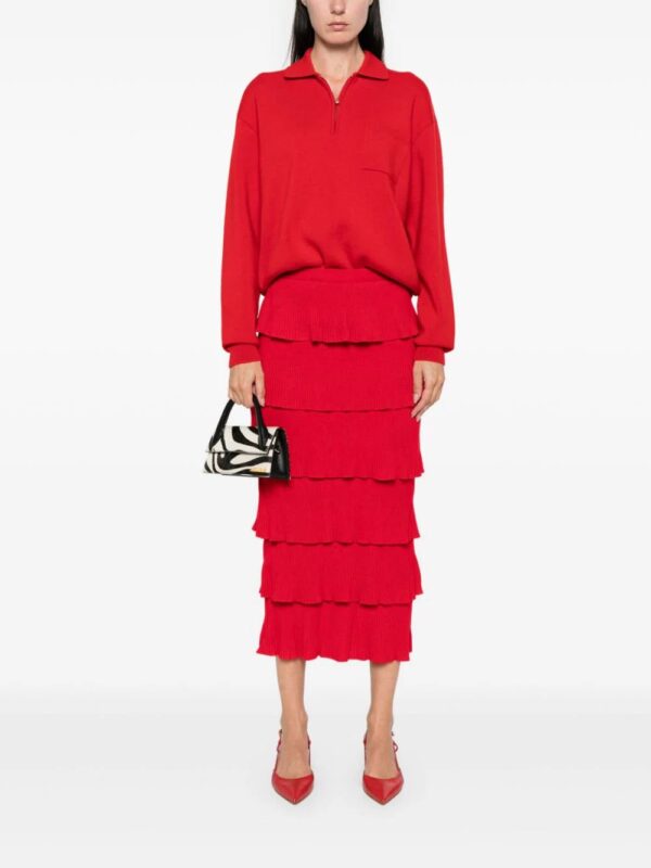 Moschino  tiered midi skirt - Image 2