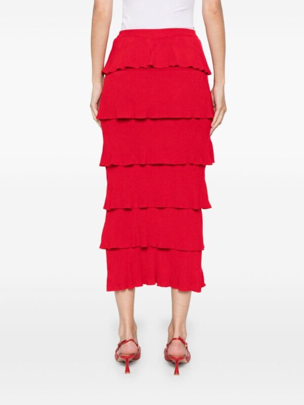 Moschino  tiered midi skirt - Image 4