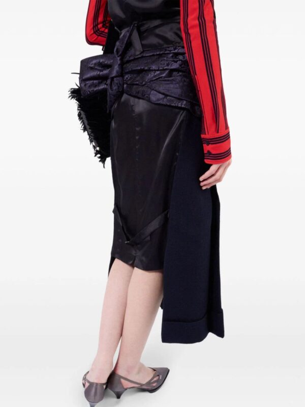 Prada  deconstructed midi skirt - Image 4