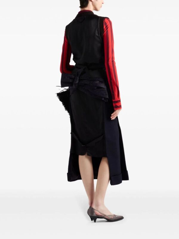 Prada  deconstructed midi skirt - Image 3