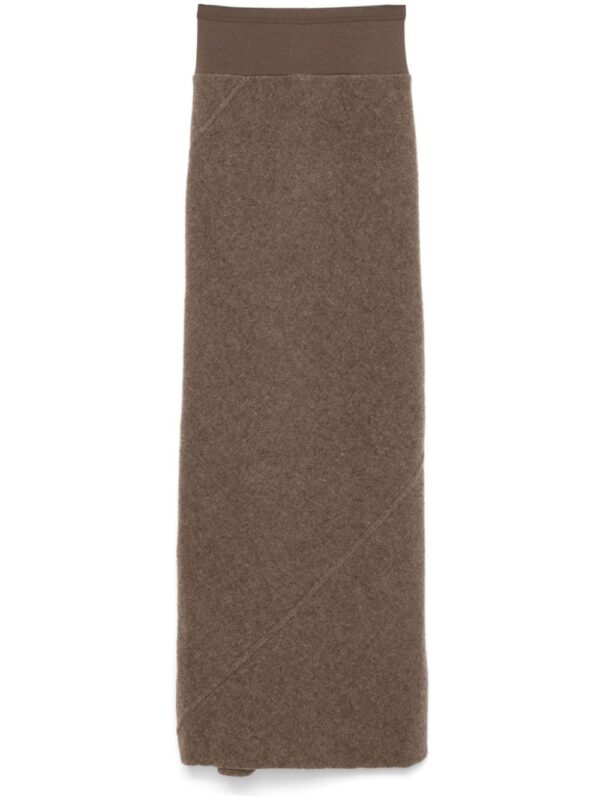 Rick Owens  virgin wool skirt