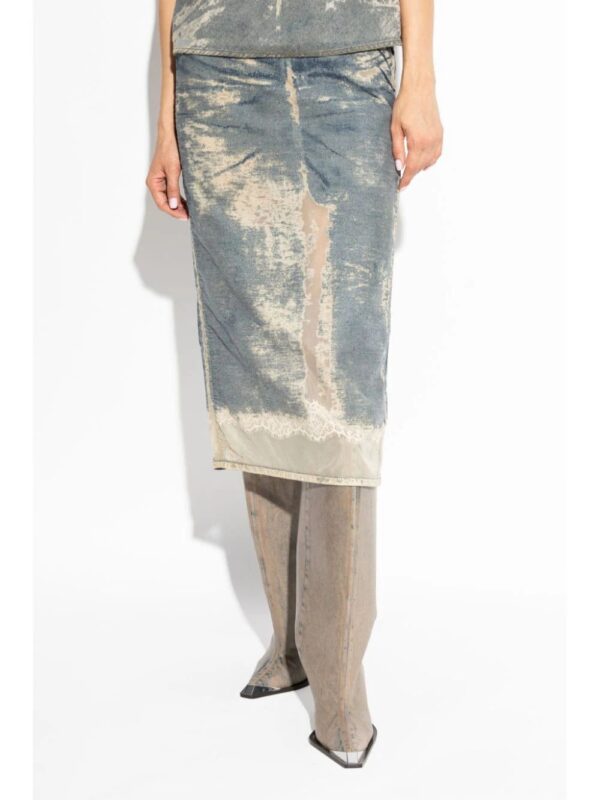 Diesel  DE-PRA-FSF denim skirt - Image 3