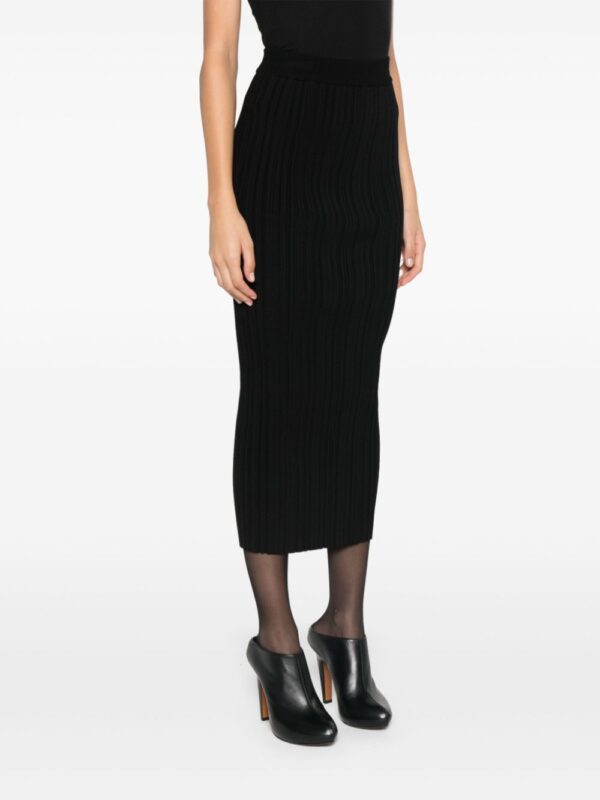 Balmain  plissé-effect midi skirt - Image 3