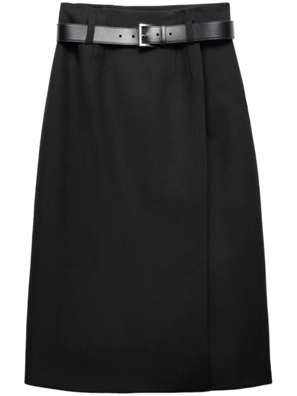 Prada  gabardine skirt