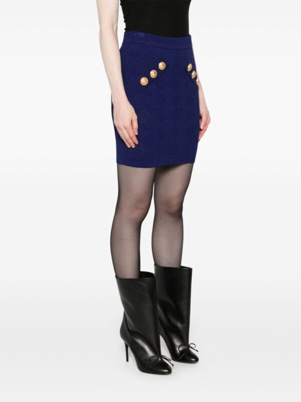 Balmain  knitted mini skirt - Image 3