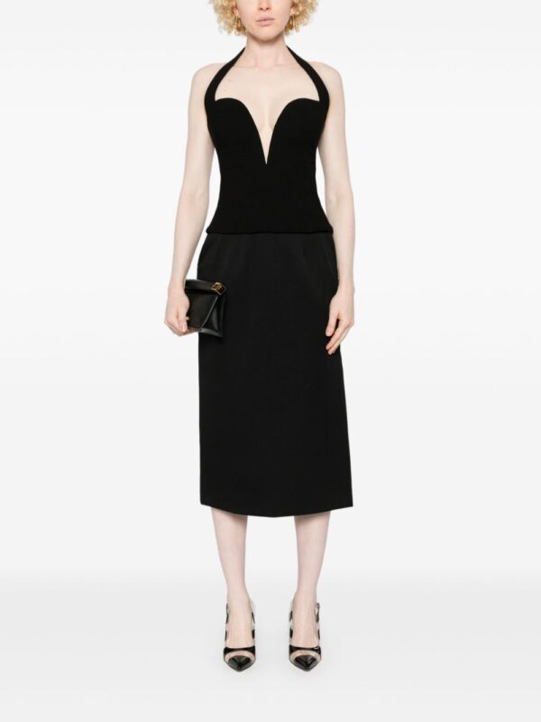 Dolce & Gabbana  gabardine virgin-wool midi skirt - Image 2