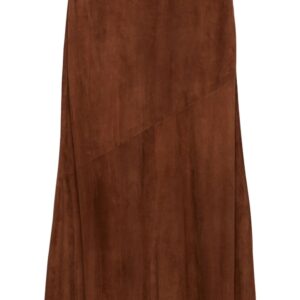 Prada  suede midi skirt