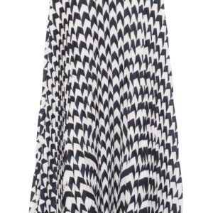 Karl Lagerfeld  pleated midi skirt