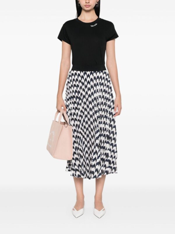 Karl Lagerfeld  pleated midi skirt - Image 2