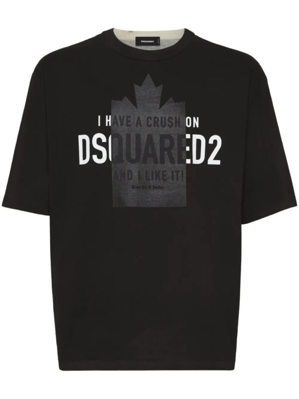 DSQUARED2  logo-print T-shirt