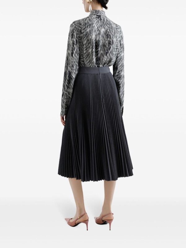 Dolce & Gabbana  plissé-effect midi skirt - Image 3