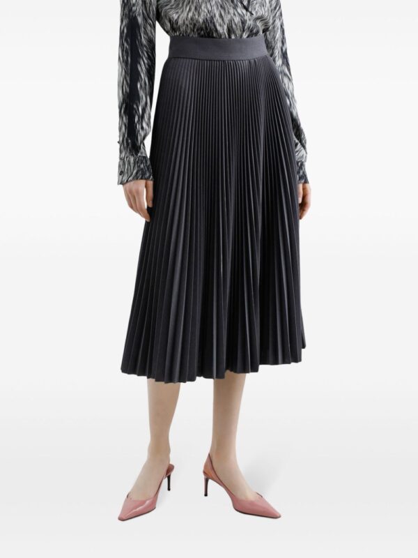 Dolce & Gabbana  plissé-effect midi skirt - Image 4