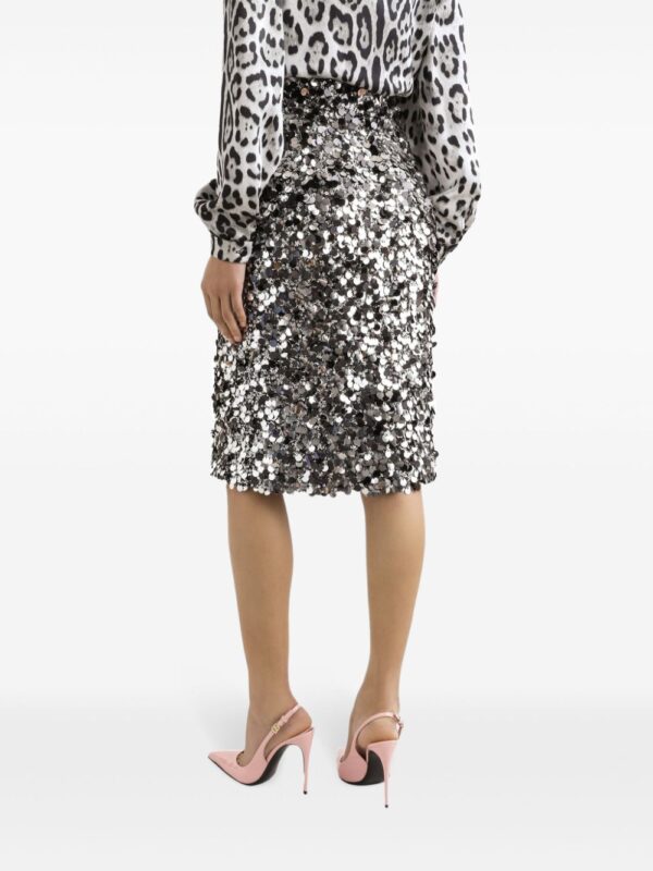 Dolce & Gabbana  sequinned skirt - Image 4