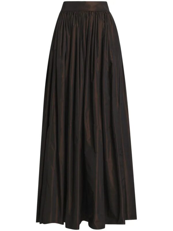 Dolce & Gabbana  Iridescent-effect maxi skirt