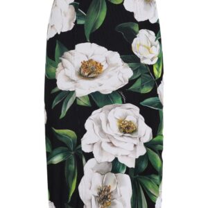 Dolce & Gabbana  floral-print skirt