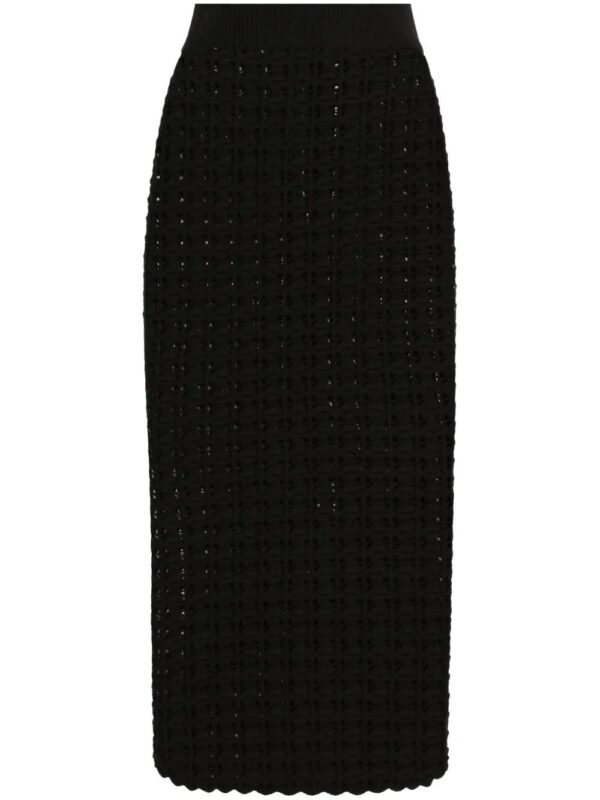 Dolce & Gabbana  knitted midi skirt