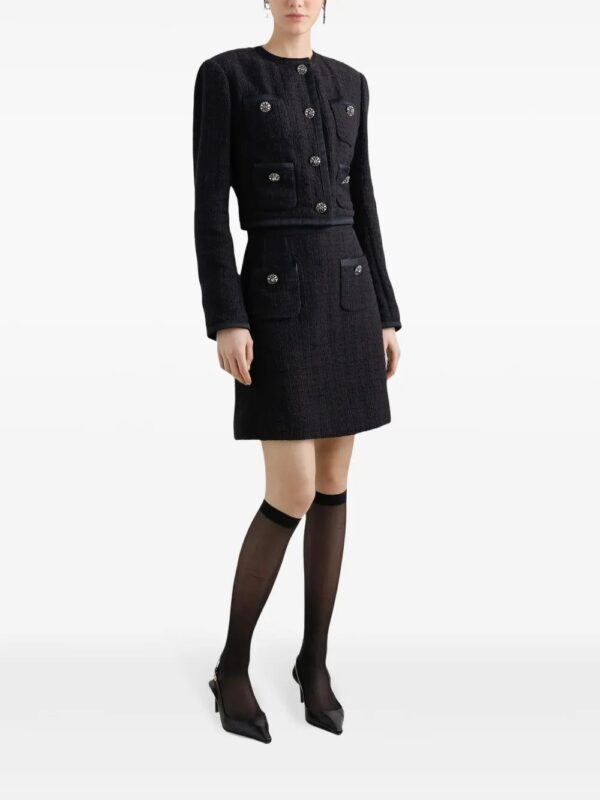 Dolce & Gabbana  textured knit mini skirt - Image 2